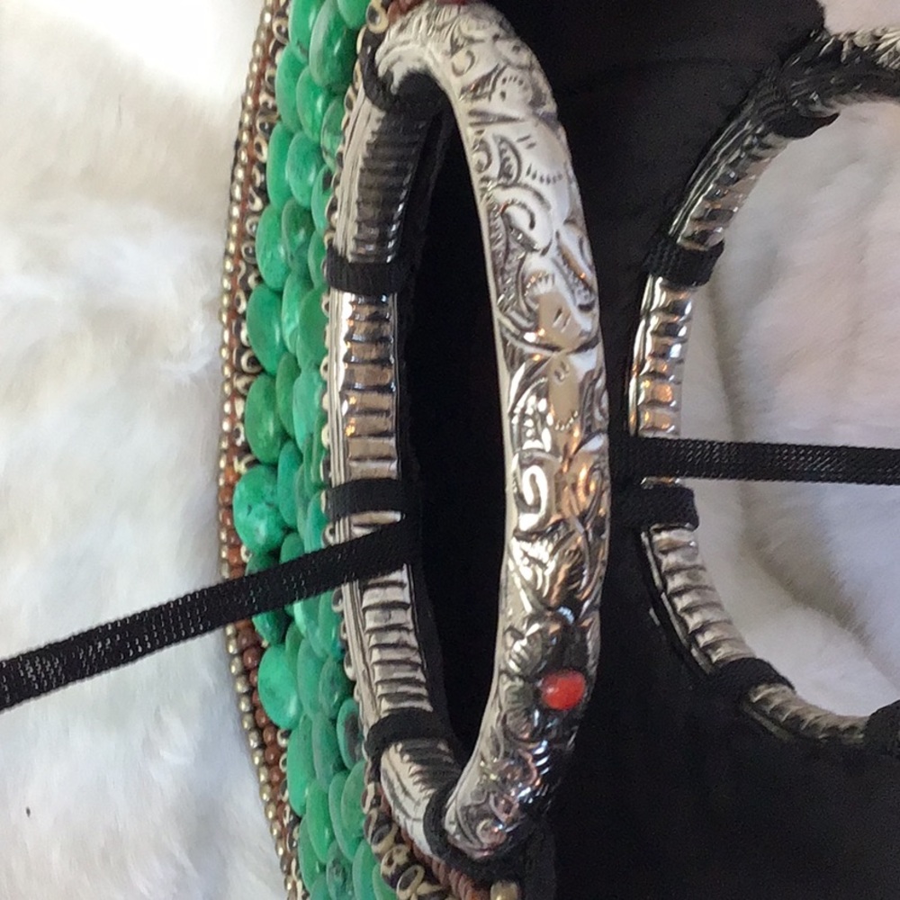 Malachite Demilune Custom Handbag - Picture 4 of 7